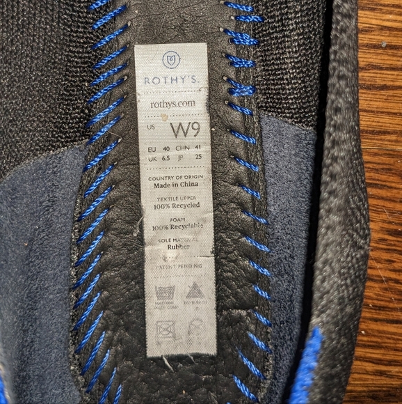 Rothys black size 9 - Picture 7 of 7